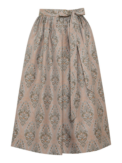 Berwin Dirndl Apron, Olive Green — 77cm