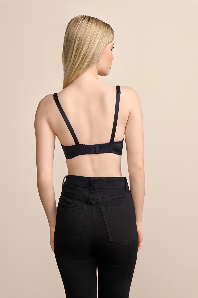 Krueger Dirndl Bra "Breathe" black