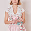 Kruger Mini Dirndl 2pcs. 50cm "Babe" ecru (36)