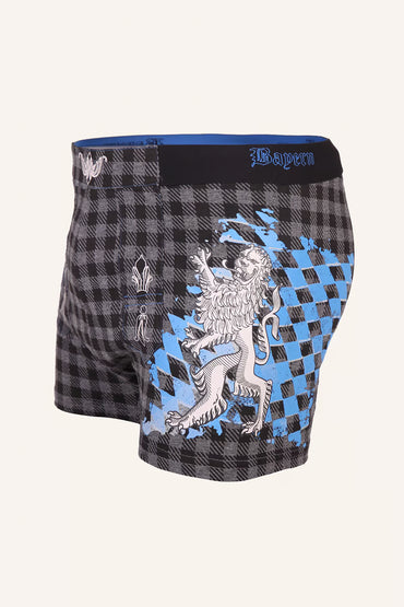 Kruger Bavarian Traditional Underwear Set — Gray (2 Pack)