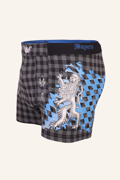 Kruger Bavarian Traditional Underwear Set — Gray (2 Pack)