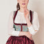 Kruger Midi Dirndl 2pcs. 60cm "Imelda" green