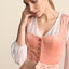 Kruger Midi Dirndl 2pcs. 60cm "Aliona" pink