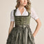 Kruger Long Dirndl 2pcs. 70cm "Mirna" green (38)