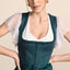 Kruger Long Dirndl 2pcs. 70cm "Micaela" turquoise