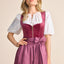 Kruger Long Dirndl 2pcs. 70cm "Ayuna" pink