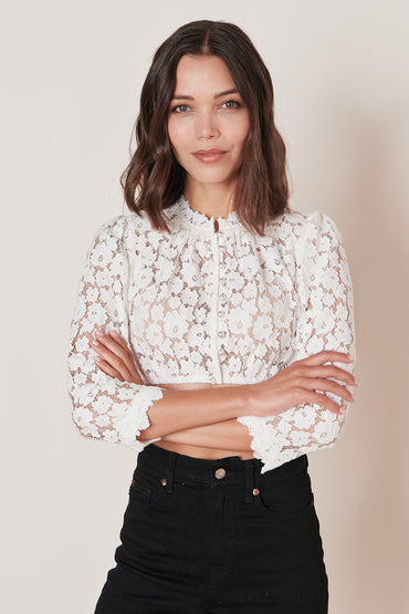 Kruger Filippa dirndl blouse in ecru, back