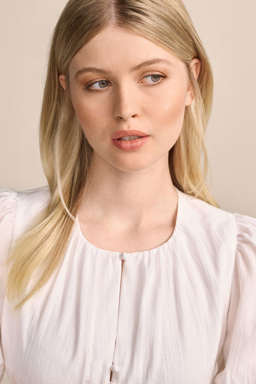 Kruger Enie dirndl blouse in ecru, back
