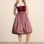 (new) Kruger Midi Dirndl 2pcs. 60cm "Milda" red
