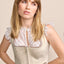 Kruger Mini Dirndl 2pcs. 50cm "Auri" beige (size 36)