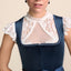 Kruger Mini Dirndl 2pcs. 50cm "Luriel" blue
