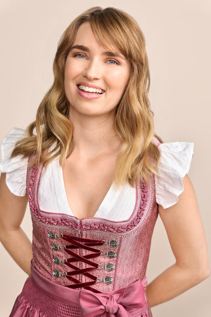 Kruger Jomana Mini Dirndl, Rose — 50cm 2pc Set