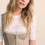 Kruger Mini Dirndl 2pc 50cm "Vivianna" brown