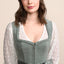 Kruger Long Dirndl 2pcs. 70cm "Ariella" green