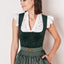 Kruger Mini Dirndl 2pcs. 50cm "Alisha" green