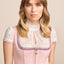 Kruger Midi Dirndl 2pcs. 60cm "Jiska" pink (34)