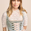 (new) Kruger Mini Dirndl 2pcs. 50cm "Corvina" blue