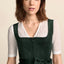 Kruger Midi Dirndl 2pcs. 60cm "Lovira" green