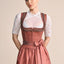 Kruger Mini Dirndl 2pcs. 50cm "Marielle" red (34,36,38,40)