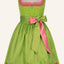 Kruger Midi Dirndl 2pcs. 60cm "Lime" green