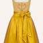 Kruger Midi Dirndl 2pcs. 60cm "Eland" yellow