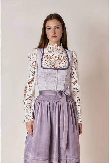 Julia Trentini Andrina Midi Dirndl, Purple — 60cm