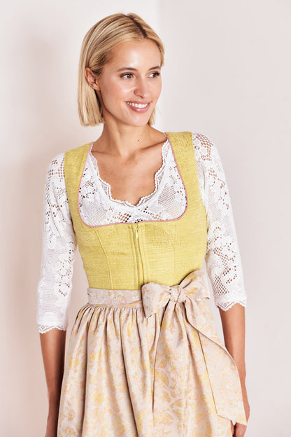 Julia Trentini Friederike Dirndl, Cream — 70cm Long