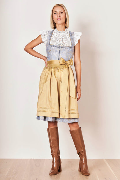 Julia Trentini Josephine Midi Dirndl, Blue — 60cm