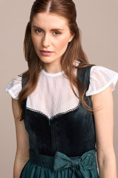 Julia Trentini Runa Dirndl, Green — 70cm Long