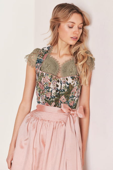 Julia Trentini Ellen Dirndl, Beige — 60cm Midi
