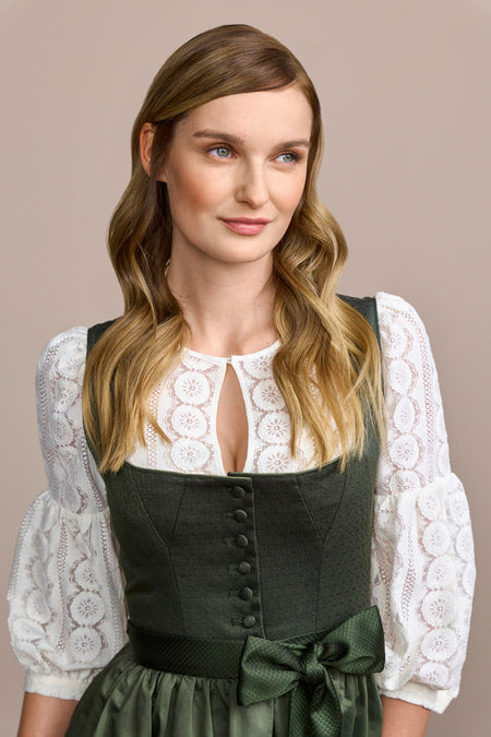 Julia Trentini Erica Dirndl, Green — 70cm Long