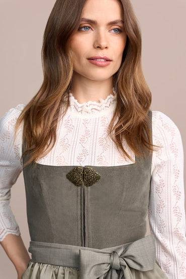 Julia Trentini Heike Dirndl, Green — 70cm Long