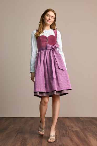 Julia Trentini Brenda Midi Dirndl, Pink — 60cm