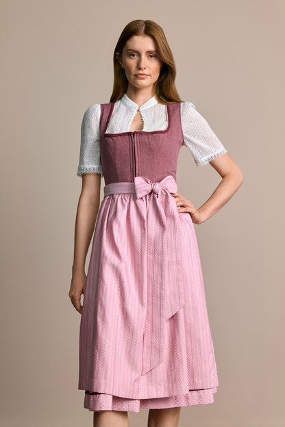 Julia Trentini Konstanze Dirndl, Pink — 70cm Long