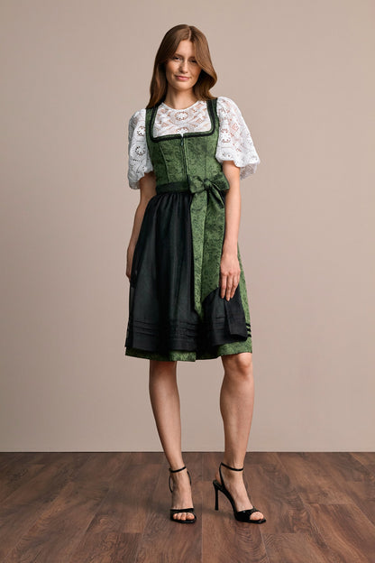 Julia Trentini Floriane Midi Dirndl, Green — 60cm