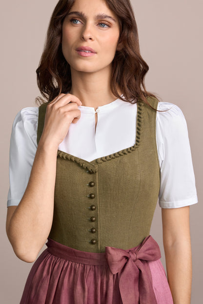 Julia Trentini Anemarie maxi dirndl, back view