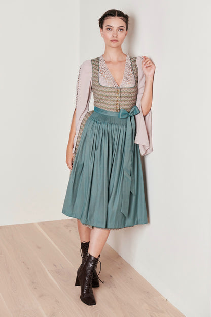 Julia Trentini Susanne Dirndl, Olive — 70cm Long