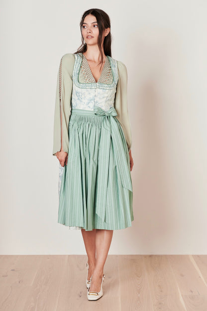 Julia Trentini Alexa Dirndl, Turquoise — 70cm Long