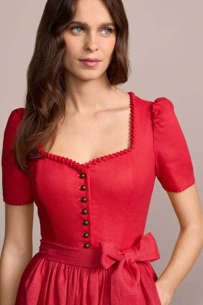 Julia Trentini Adriana maxi dirndl, back view