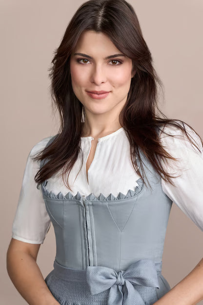 Julia Trentini Sabina Dirndl, Blue — 80cm Maxi