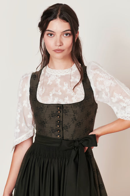Julia Trentini Rosalie Dirndl, Olive — 70cm