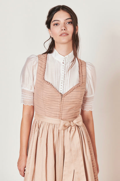 Julia Trentini Fabia Dirndl, Beige — 70cm Long