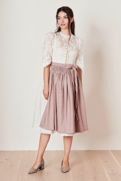 Julia Trentini Latizia Dirndl, Beige — 70cm Long