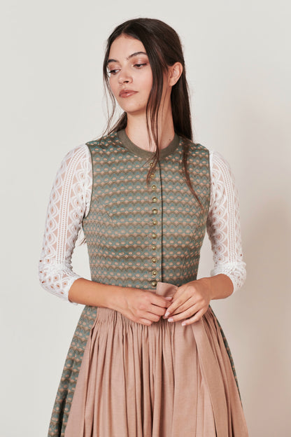Julia Trentini Patrizia Dirndl, Green — 70cm Long