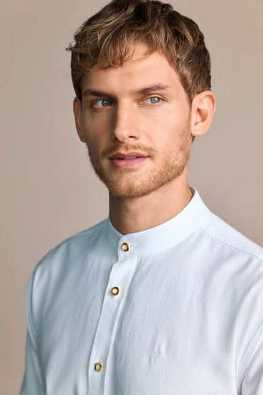 Trachten shirt Bodo — white
