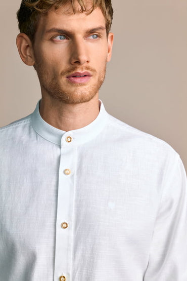 Trachten shirt Kai — white