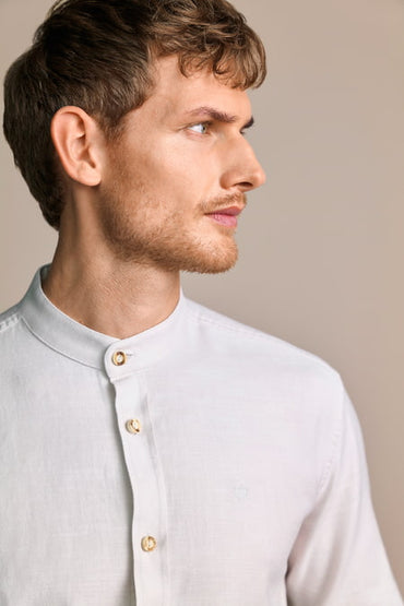 Trachten shirt Kai — ecru