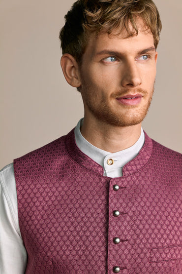 Waistcoat Georg — red