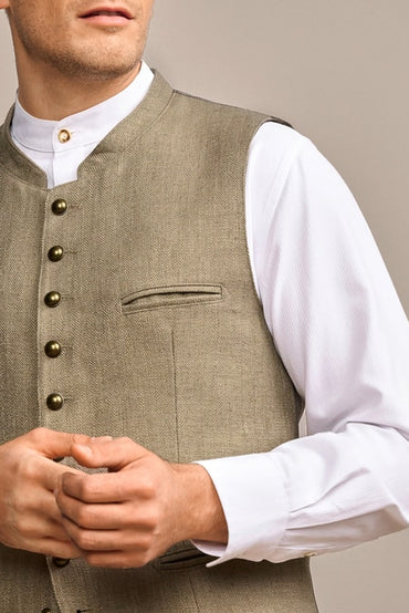 Waistcoat Dominik — beige