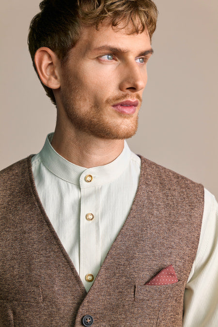 Waistcoat Peter — brown